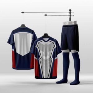 PREMIUM VECTOR | ABSTRACT CONCEPT VECTOR JERSEY PATTERN TEMPLATE DESIGN