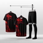 TEAM JERSEY VECTOR ART DESIGN