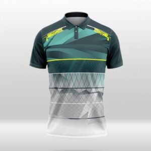 Sublimation customised Cricket Jersey Design  Pattern
