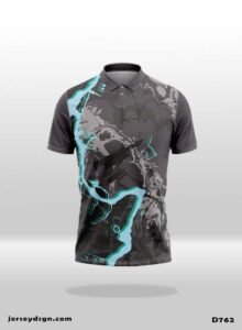 Sublimation customised Cricket Jersey Design