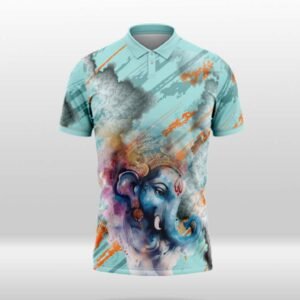 Ganpati Jersey Design vector
